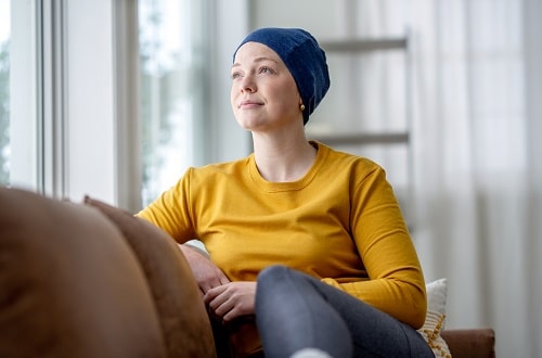 Lady with cancer iStock FatCamera